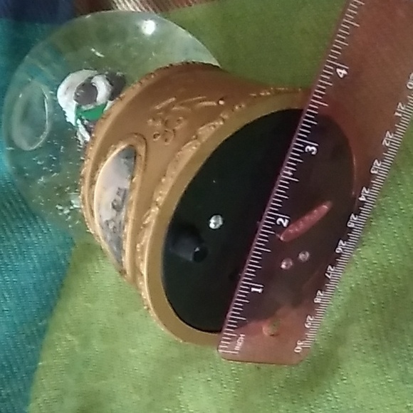 Vintage Musical Water Globe Santa Thomas Kinkade Painter of Light - Picture 11 of 16